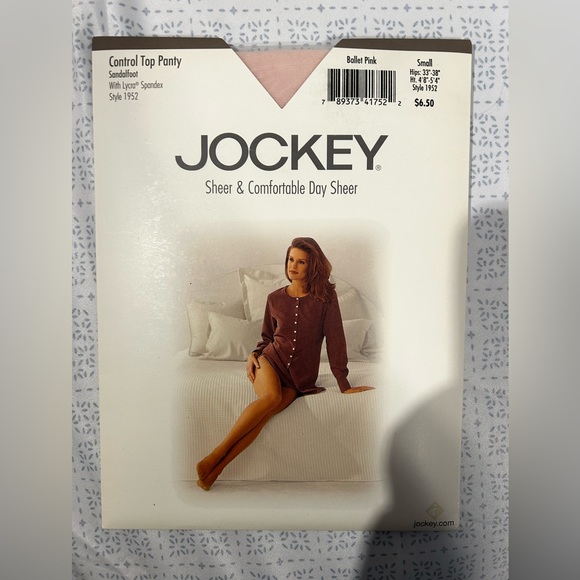 NIB: Jockey control top panty nylons.  5 pairs. - Picture 5 of 7